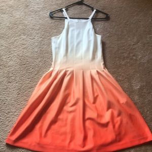 Calvin Klein Hombre Orange Dress